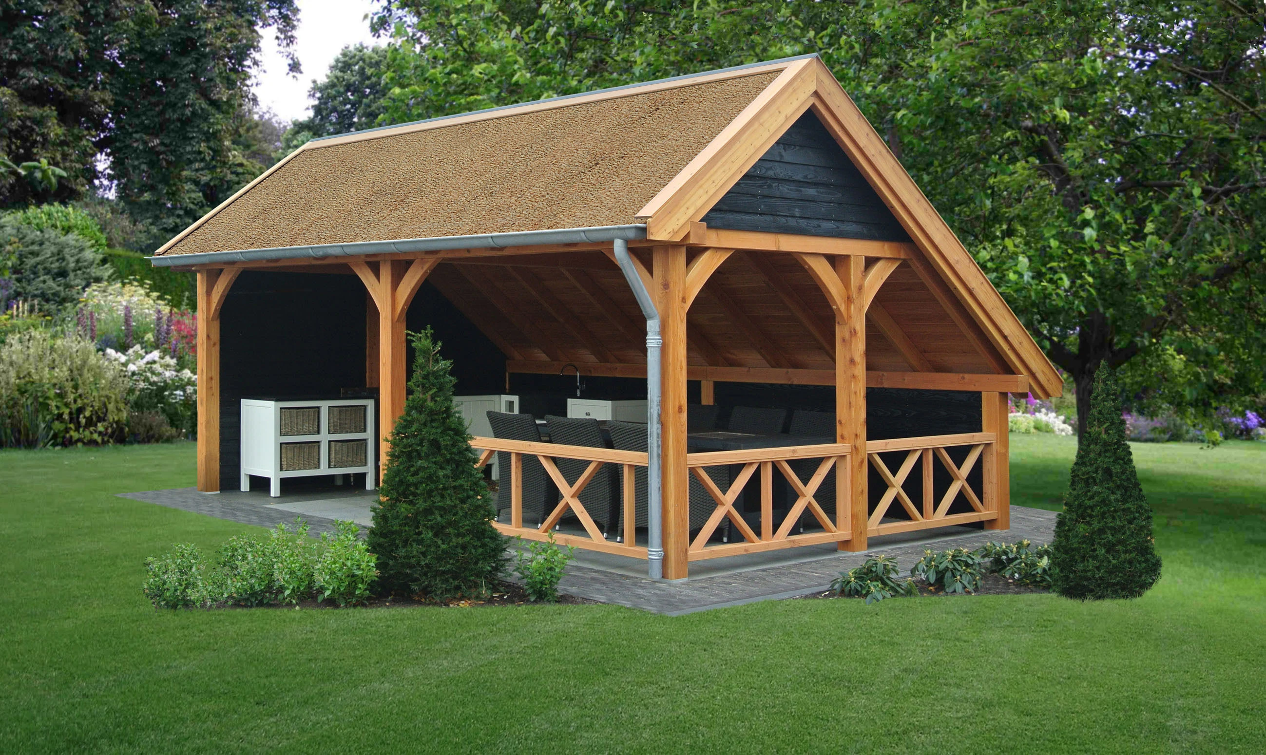 Douglas Dakbeschot 1.8 x 14.5 cm (18 x 145 mm) Geschaafd - Lengte 300 cm - Afbeelding 3